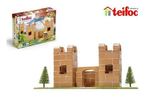 Imagem 5 de 6 de Castelo Pequeno - Tijolinhos Argila - 120 Pçs - Teifoc
