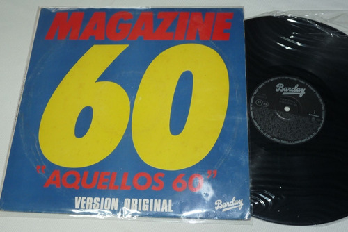 Jch- Magazine Aquellos 60 Version Original Lp Rock