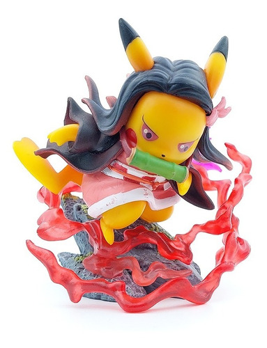 Figura Demon Slayer Nezuko Kamado Pika Kimetsu No Yaiba Anim