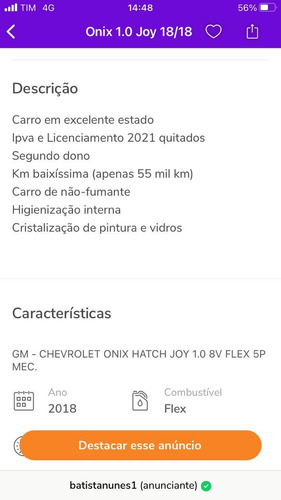 Imagem 9 de 9 de Chevrolet Joy Joy 1.0