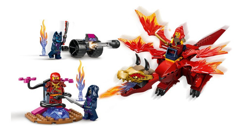 Lego Ninjago Batalla Del Dragón Fuente De Kai
