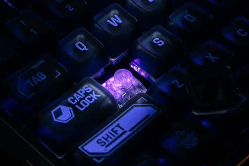 Teclado 8bitdo Retro Mecha Break + Super Buttons + Keycaps
