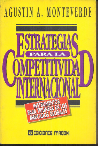 Estrategias Para La Competitividad Internacional Monteverde 