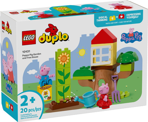 Lego® Duplo® Jardín Y Casa Del Árbol De Peppa Juguete 10431