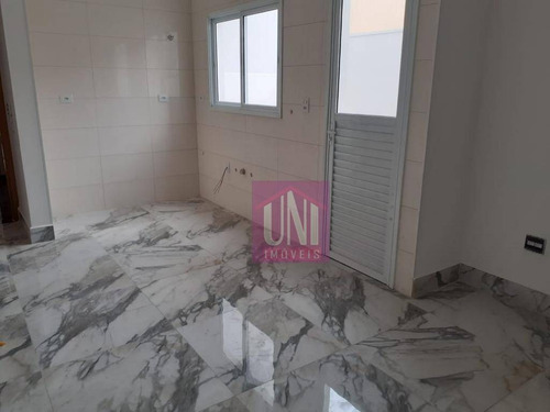 Apartamento Com 2 Dormitórios À Venda, 59 M² Por R$ 355.000,00 - Campestre - Santo André/sp - Ap1922