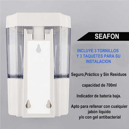 Imagen 4 de 9 de Dispensador Automatico Despachador Gel Antibacterial Usb