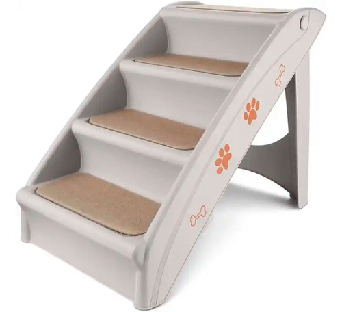 Escalera Plegable Para Mascota - Gris