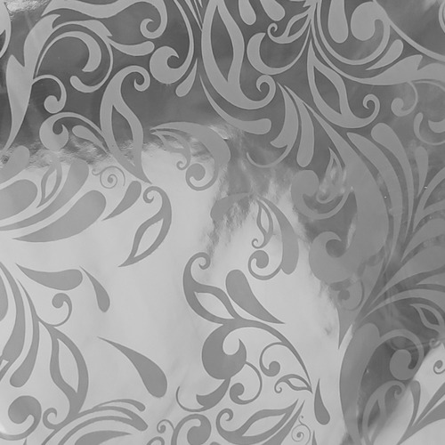 50 Unidades - Saco De Presente 30x44cm Ornamental Prata