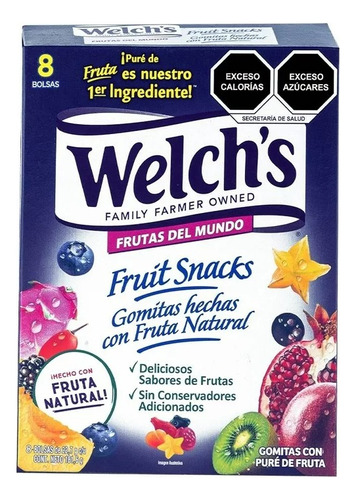 Welch's Gomitas Variedad De Frutas 181,6 Gr