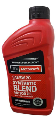 Aceite 5w20 Semisintetico Motorcraft Original Ecosport 2014