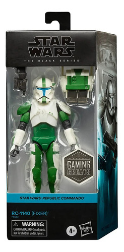 Hasbro Last Level Star Wars Black Series Rc- Figura De Acci.