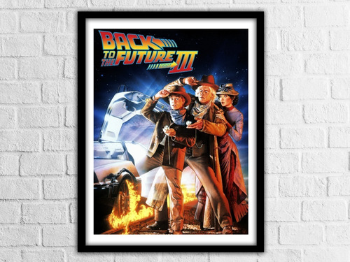 Cuadro Poster De Pelicula Back To The Future 30x40