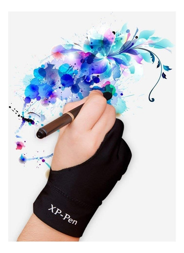 Guante Para Tablet De Dibujo De Lycra Antiincrustante Xp-pen