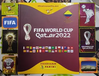 Set Álbum Panini Qatar 2022 Más Todas Las Láminas A Pegar.