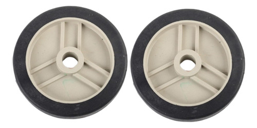 2 Ruedas Para Compresor De Aire (tornillos No 5 Pulgadas
