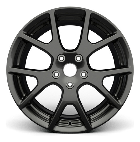 Rin Aluminio 19x7.0 Negro Brillante Dodge Journey Sxt 2015