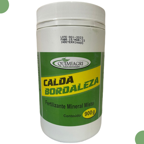 Calda Bordaleza 900g Fertilizante - Calcio, Cobre E Enxofre