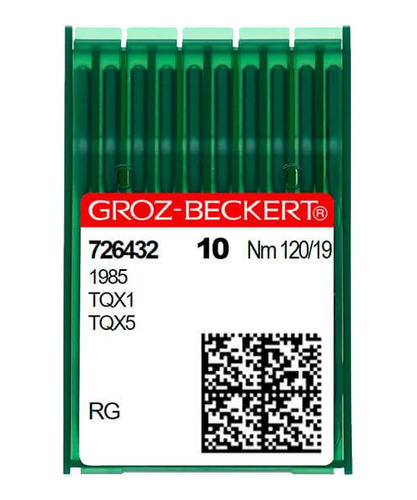 20 Agujas Groz-beckert® 1985 /175x1/175x5/tqx1 - 120/19