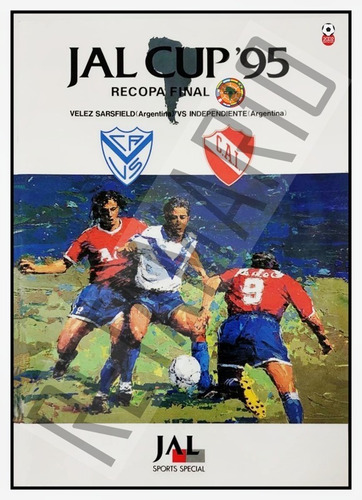 Póster Independiente Campeón Recopa 95