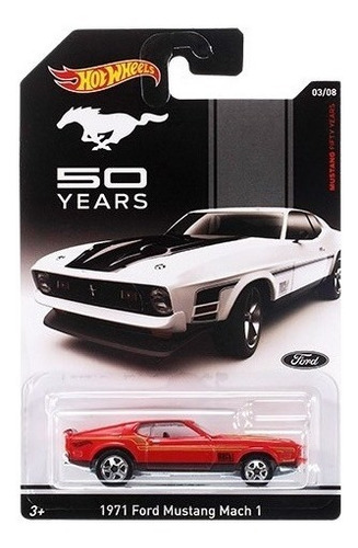 Hot Wheels 1971 Ford Mustang Mach 1 Muscle U S A Solo Envios