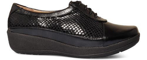 Zapato Confort Casual Negro Piel Capricho 73006 22-26 Gnv®