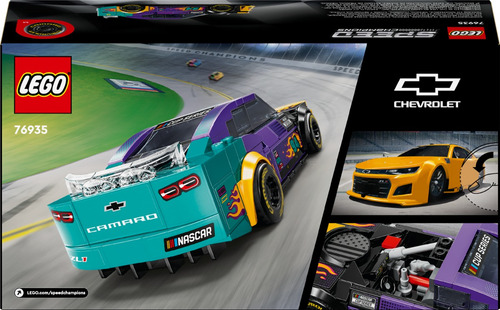 Lego Speed Champions Nascar Next Gen Chevrolet Camaro 76935 Cantidad De Piezas 328