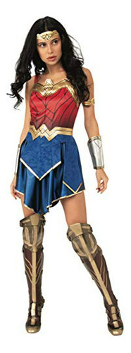 Conjunto De Disfraz De Wonder Woman Ww84 De Dc Comics Para M