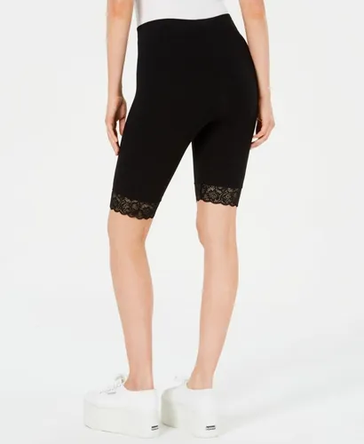 Guess lace hotsell trim biker shorts