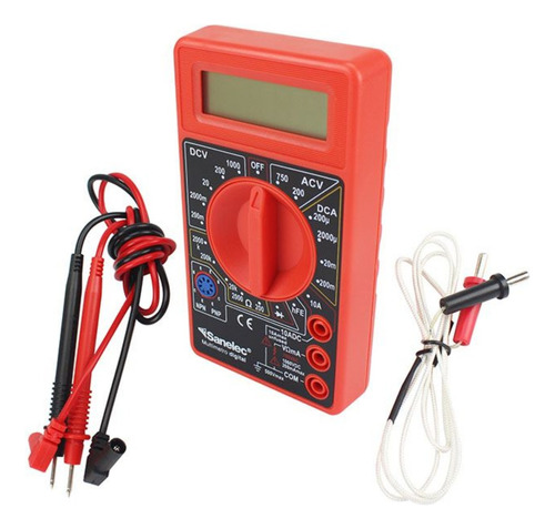 Multimetro digital Sanelec Dt-830b 250-750v Modelo 1585