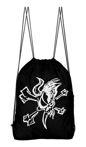 Bolso Deportivo Metallica Bones (d1639 Boleto.store)