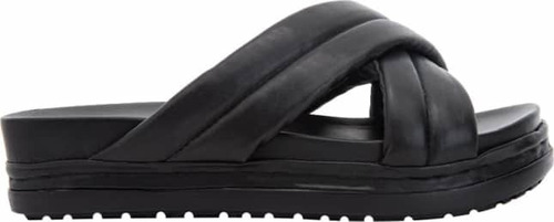 Sandalias De Plataforma Dama Shosh 802 Negro Confort Casual