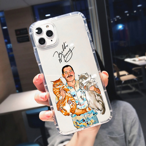 Funda De Teléfono Queen Freddie Mercury Para iPhone 11 12 13