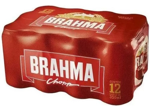 Pack Cerveja Brahma Chopp Lata 350ml - 12 Unidades