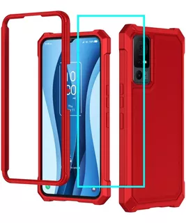 Aulzaju Para Tcl 40 Xe 5g 40 X 5g Funda Con Protector De Tcl