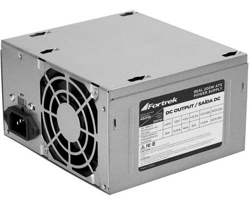 Imagem 2 de 2 de Fonte Atx 200w Rms 20 4p
