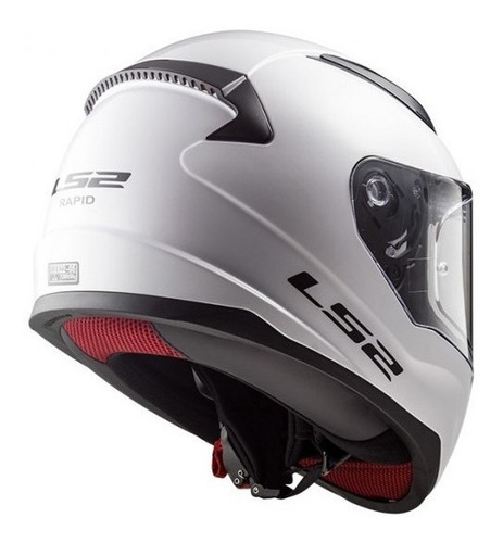 Imagen 6 de 10 de Casco Integral Ls2 Ff353 Rapid Negro Mate Ece22-05