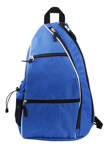 Pickleball Mochila Crossbody Bag Organizador Raqueta Azul
