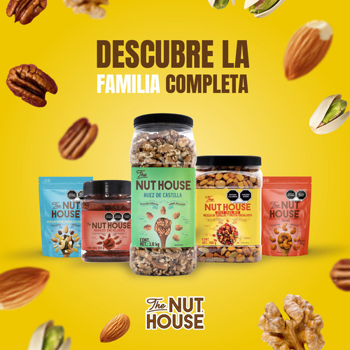 The Nut House - Mezcla Semillas Enchilado C/ Miguelito 25g
