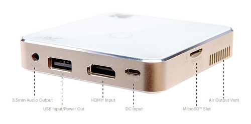 Imagem 2 de 4 de Projetor Dlp Portátil De Bolso Com Hdmi Kodak Rodpjs75