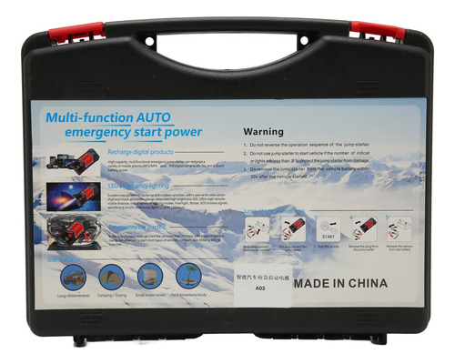 Arrancador De Coche Arrancador De Batería Con Pantalla Lcd