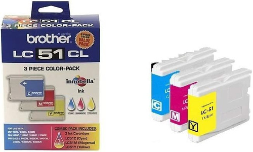 Brother Lc-51 color Ink Cartridge Multipack, Brother Lc513.
