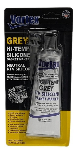 Silicon Gris Alta Temperatura Voltex 99g