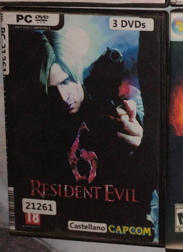 Resident Evil Operación Racoon City O Resident Evil 6 Pc (Usado)