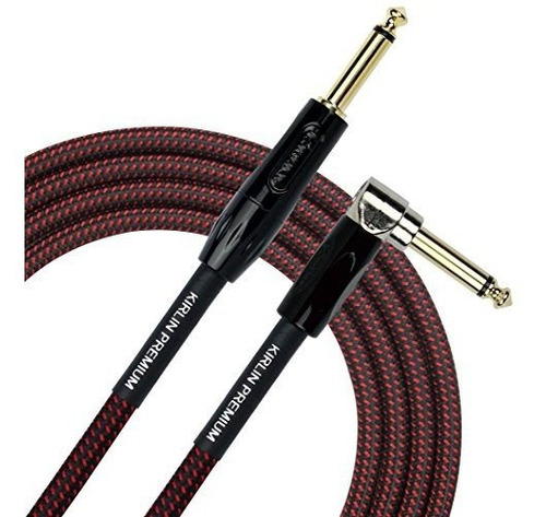 Kirlin Cable De Instrumento De Angulo Llano A Angulo Recto B