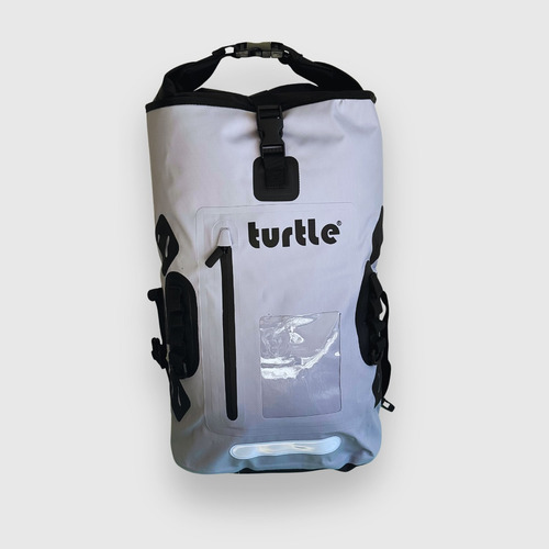 Bolso Mochila Impermeable Outdoor Turtle Summit 30l Ttm Color Light Gray Diseño De La Tela Lisa