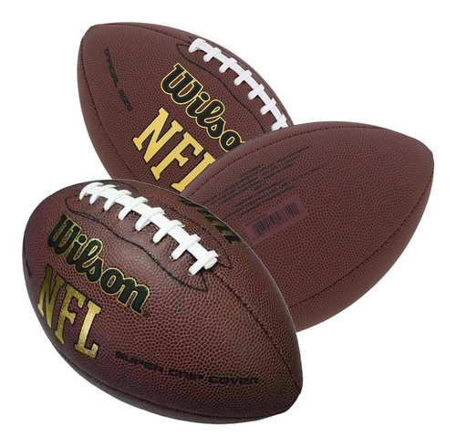 3 Bolas De Futebol Americano Wilson Nfl Super Grip Original