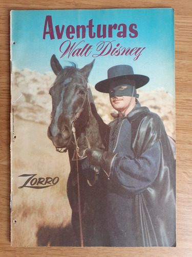 Cómic Aventuras De Walt Disney Zorro Número 49 Zig Zag