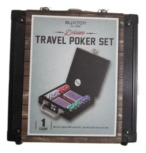 Set De Lujo Juego De Póker De Viaje.