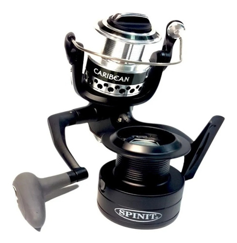 Reel Frontal Spinit Caribean 50 Metal 3 Rul Variada Rio