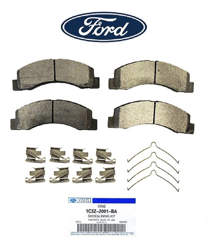 Pastillas Freno Delanteras Ford Triton 2008 2009 2010  #01ba